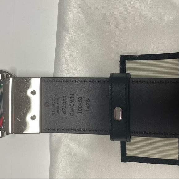 REVERSIBLE GUCCI SIGNATURE BELT - Picture 3 of 7